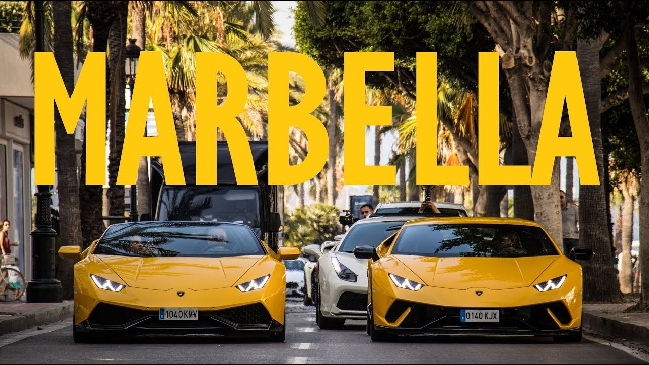 SUPERCARS OF MARBELLA PUERTO BANUS CARS WITH ROBERT Sun, Sea and
