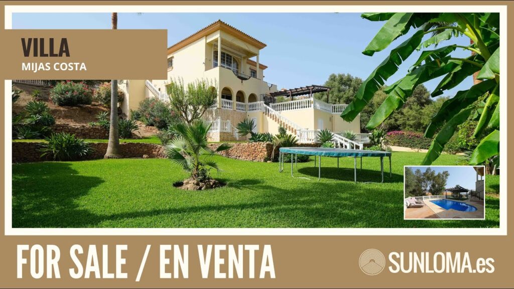 ✅Villa for sale in Mijas Costa