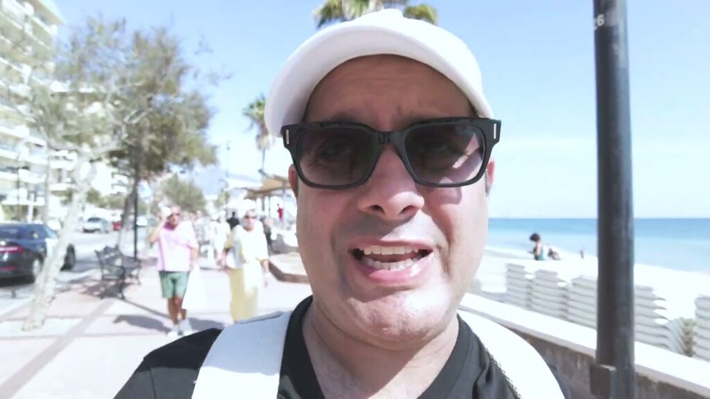 Fuengirola Promenade Stroll to Puente de la Armada Bridge | Coastal Beauty Unveiled!